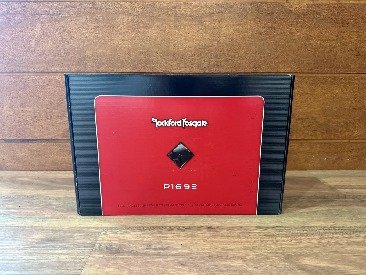 Rockford Fosgate 6X9” OVAL Speakers (P1692) – 1x Pair – Cruiser