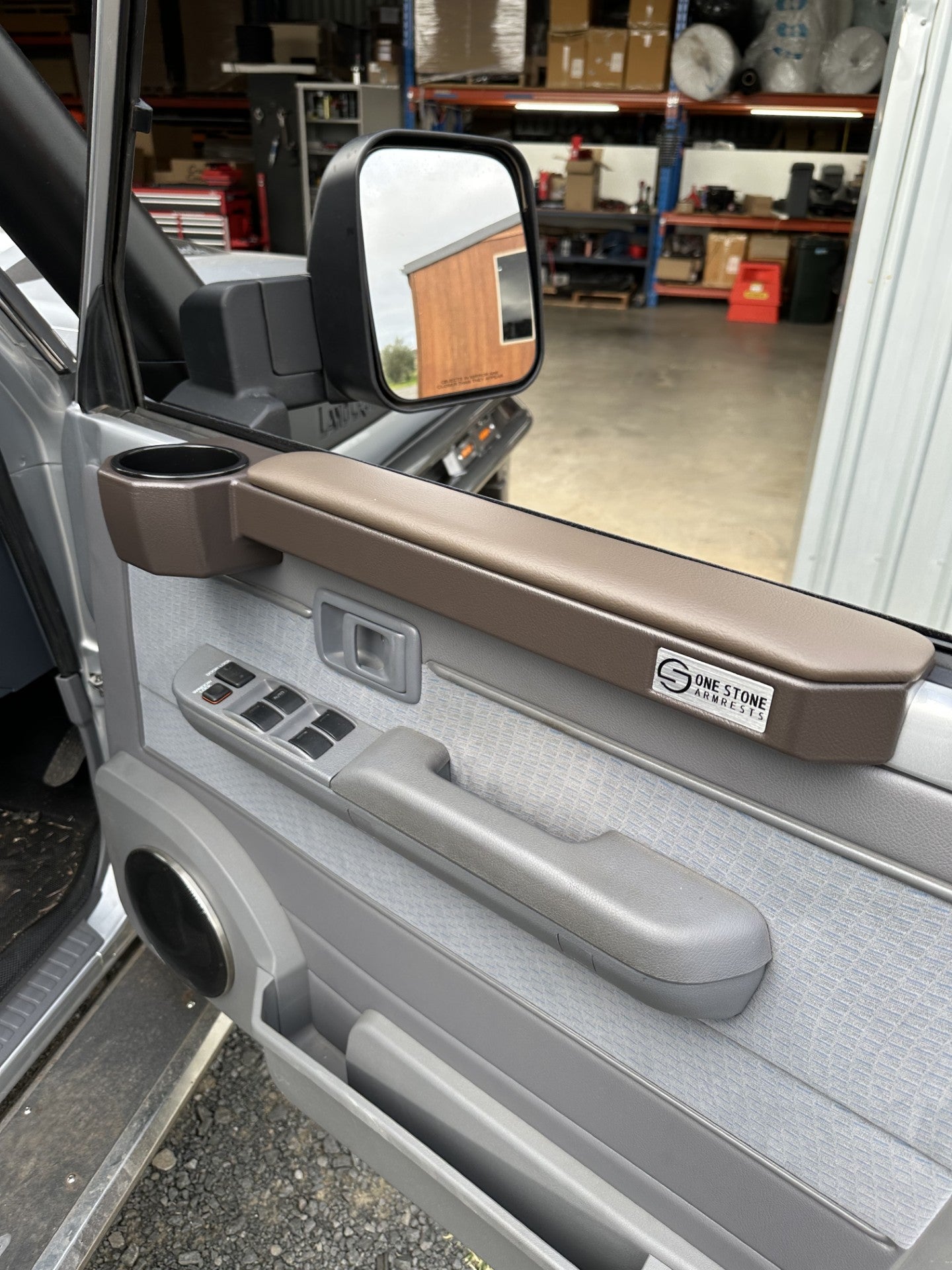 One Stone Armrests with Cup Holders (PAIR) - Front & Rear