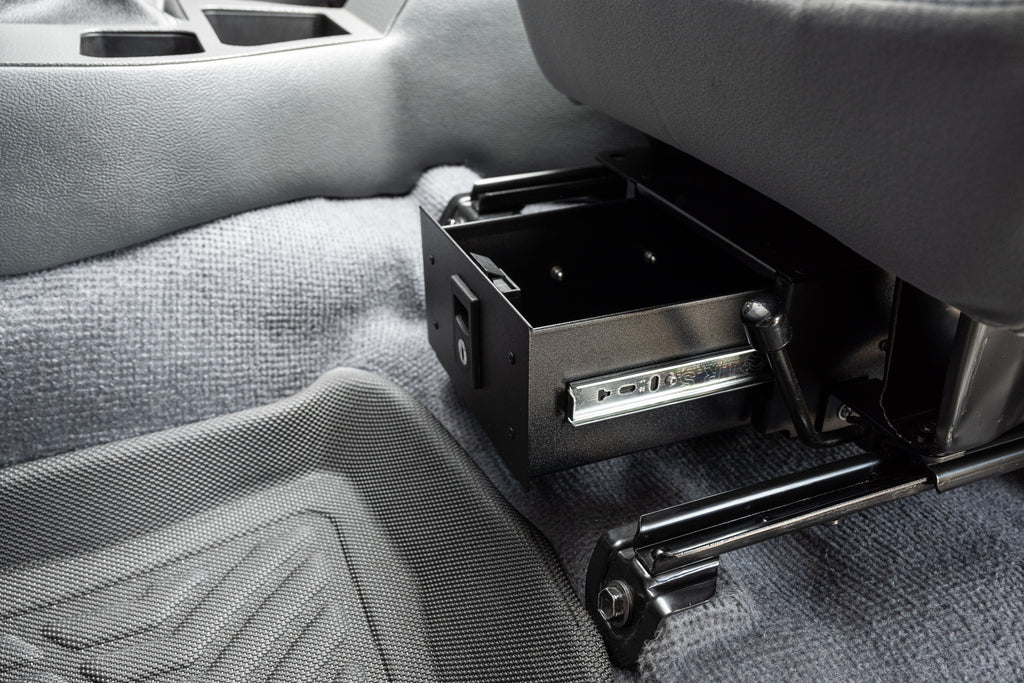 Front Underseat Storage Drawers - 1x PAIR (79 Dual Cab and 76 Wagon)